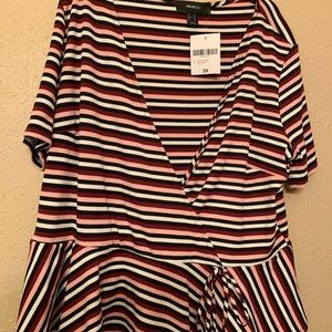 3X multicolored shirt